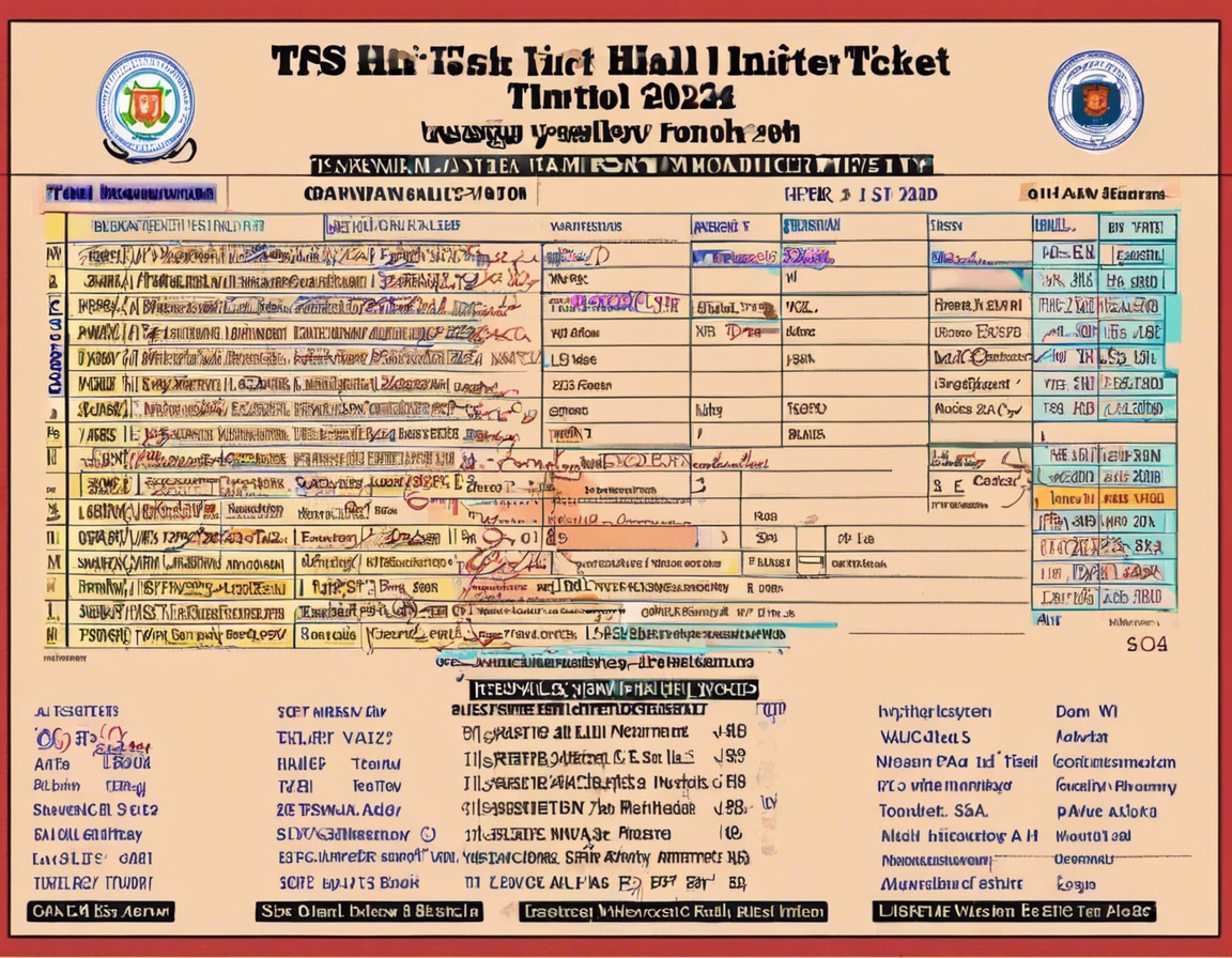 The Ultimate Guide to TS Inter Hall Ticket 2024